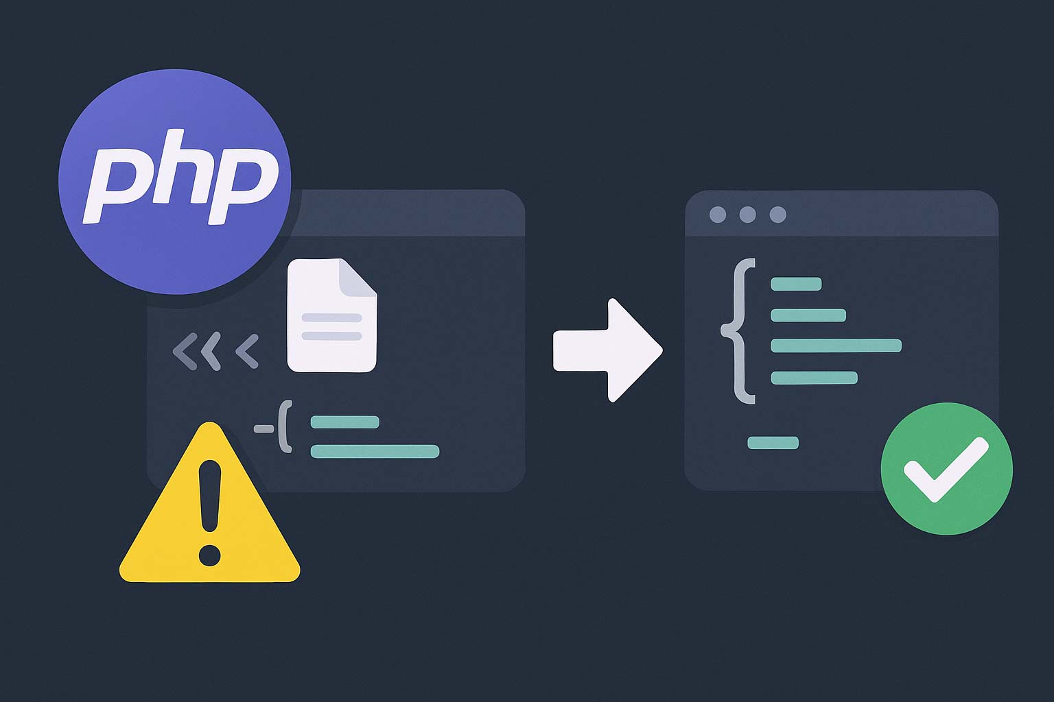 【PHP】Parse error「Invalid body indentation level」の原因と解決策（Heredoc/Nowdoc）