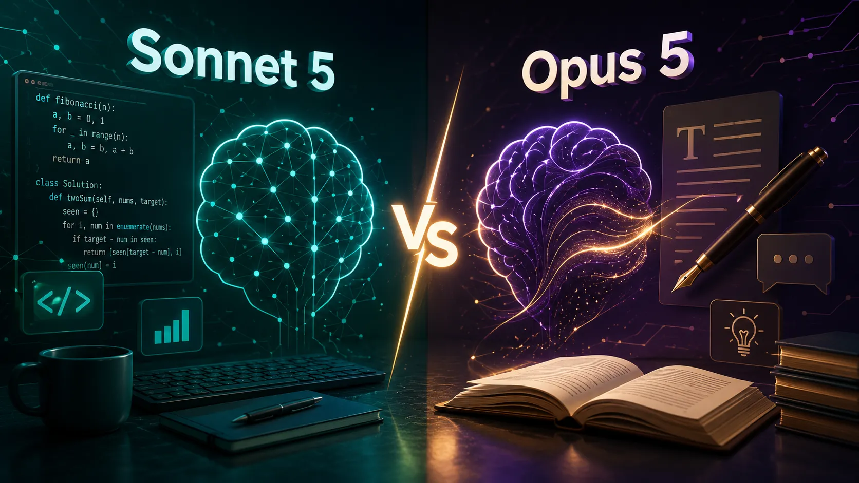 Claude Sonnet 5とOpus 5の違い｜コーディング・文章作成・料金別のおすすめを比較